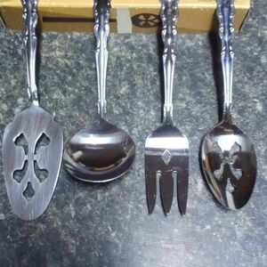 Interpur Silver Flatware Set